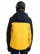 Męska kurtka narciarska 4F TJAM0787 70S czarny/pomarańczowy