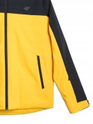 Męska kurtka narciarska 4F TJAM0787 70S czarny/pomarańczowy