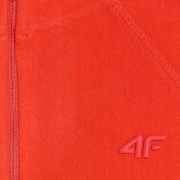 Chłopięcy polar 4F bluza polarowa ze stójką FLEM058 62S czerwony