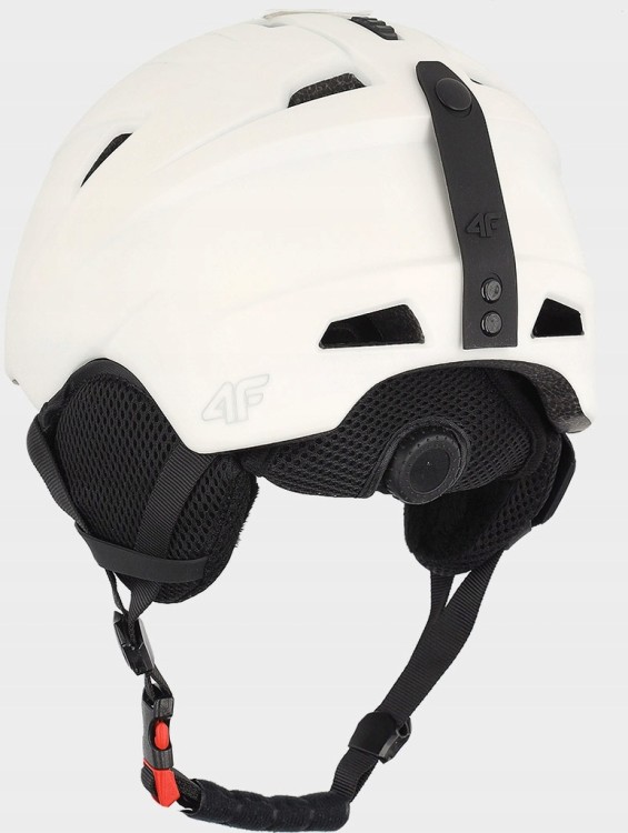 Kask narciarski 4F HELU078 10S złamana biel