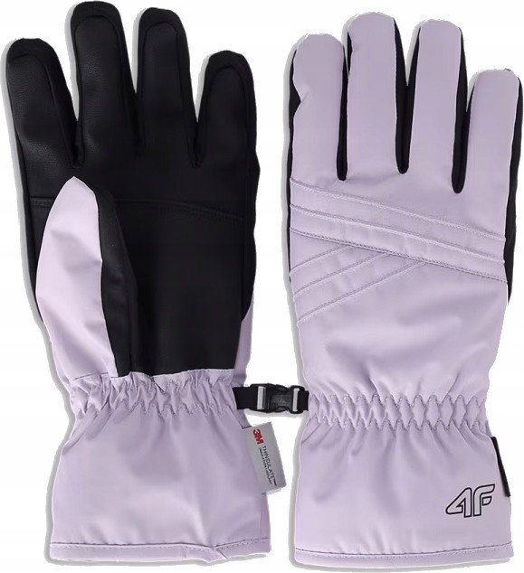 Damskie rękawice narciarskie 4F FGLF159 52S fioletowy