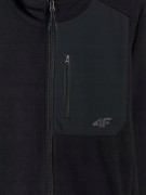 Męski polar 4F bluza polarowa FLEM414 20S czarny