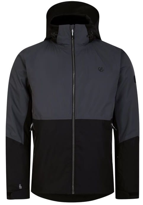 Męska kurtka narciarska Dare2B PRECISION DMP584 czarny/szary 06N.jpg