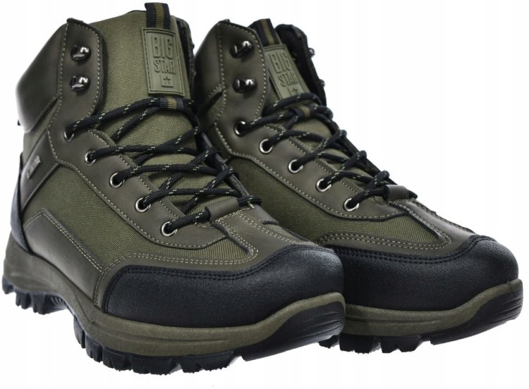 Męskie buty Big Star SS174052 khaki