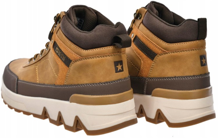 Męskie buty Big Star SS174251 brązowy