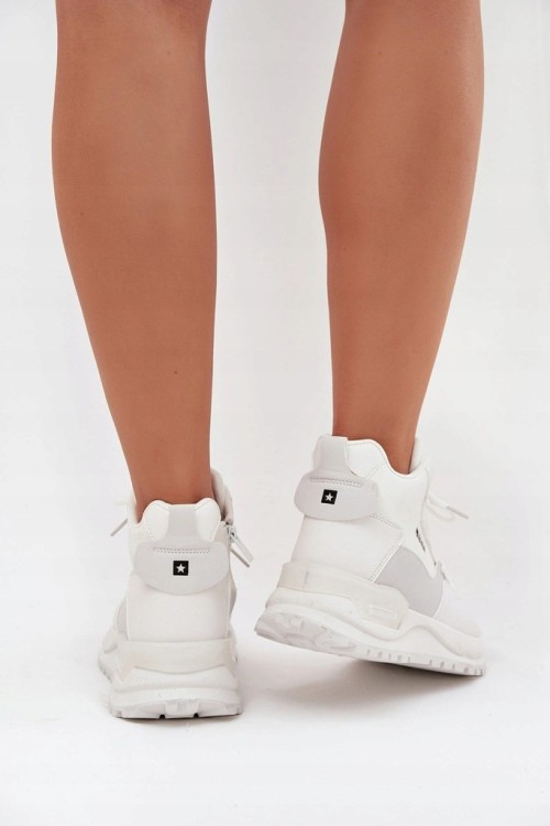 Damskie buty Big Star SS274510 biały
