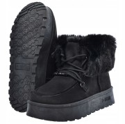 Damskie buty śniegowce Big Star SS274113 czarny
