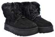 Damskie buty śniegowce Big Star SS274113 czarny