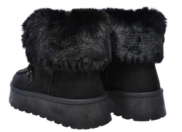 Damskie buty śniegowce Big Star SS274113 czarny