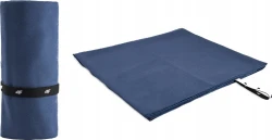 Szybkoschnący ręcznik z mikrofibry 4F TOWU064 80x170 cm 30S  granatowy