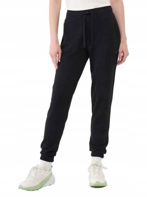 Damskie spodnie dresowe 4F TROF1138 20S czarny S