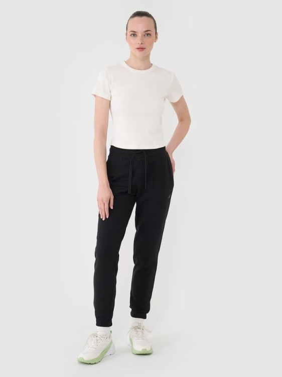 Damskie spodnie dresowe 4F TROF1138 20S czarny S