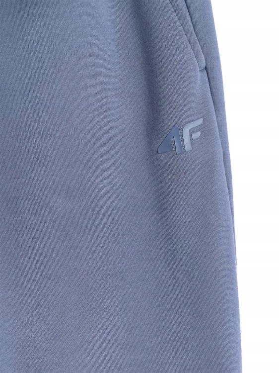 Męskie spodnie dresowe 4F TROM1140 32S  denim
