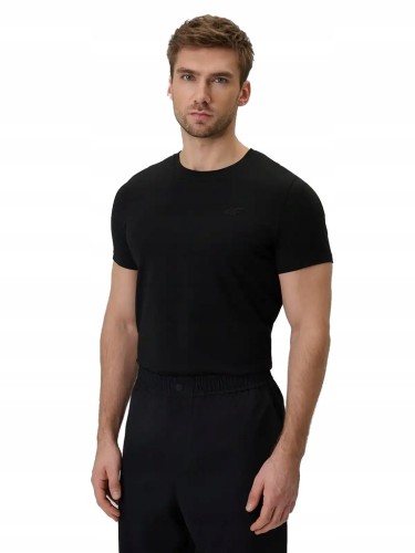 Męska koszulka 4F T-shirt TSHM3340 20S czarny