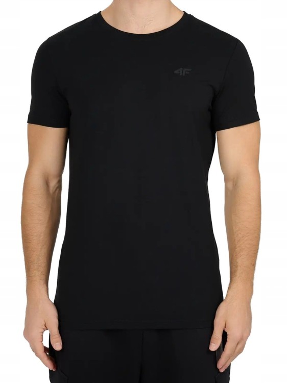 Męska koszulka 4F T-shirt TSHM3340 20S czarny