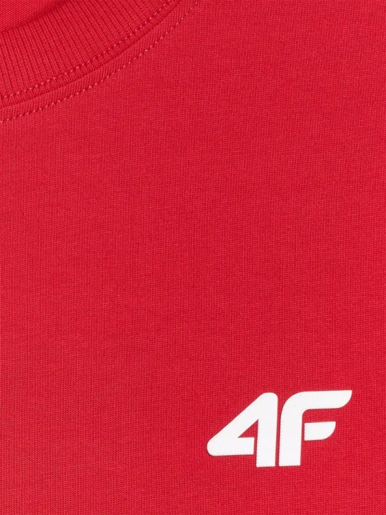 Męska koszulka 4F T-shirt TSHM3341 62S czerwony