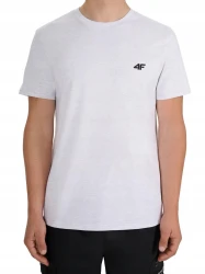Męska koszulka 4F T-shirt TSHM3341 27M j.szary