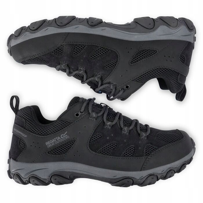 Męskie buty trekkingowe Regatta Edgepoint low RMF894 9V8 czarny