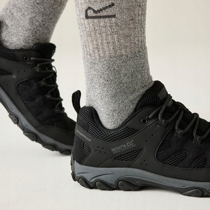 Męskie buty trekkingowe Regatta Edgepoint low RMF894 9V8 czarny