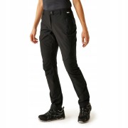 Damskie spodnie trekkingowe Regatta RWJ217R 800 czarny