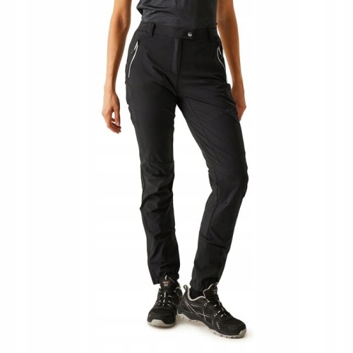 Damskie spodnie trekkingowe ze stretchem Regatta RWJ247R 800 czarny