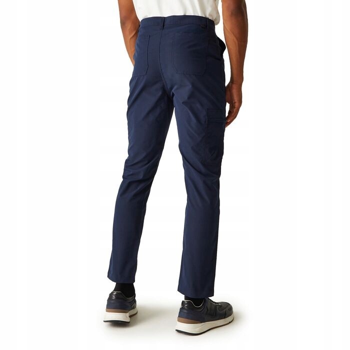 Męskie spodnie trekkingowe Regatta DALRY MULTI POCKET RMJ306R 540  granatowy