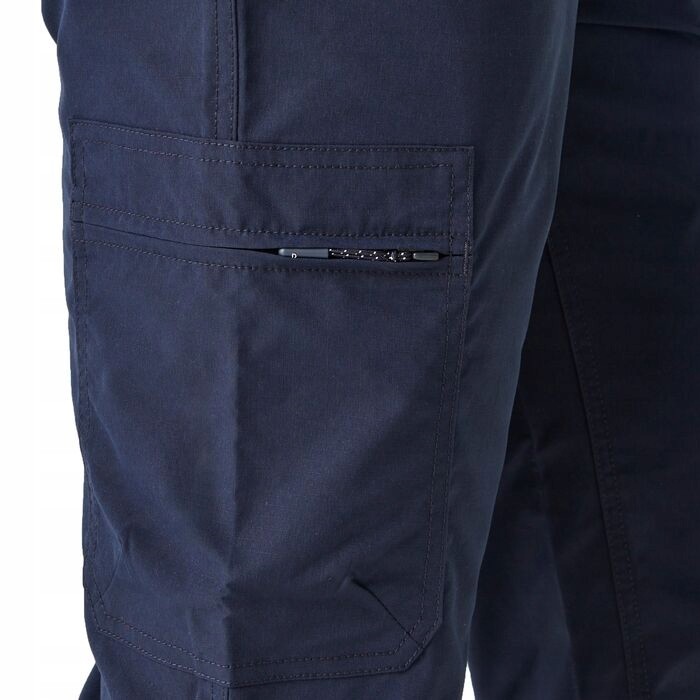 Męskie spodnie trekkingowe Regatta DALRY MULTI POCKET RMJ306R 540  granatowy