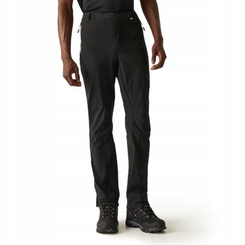 Męskie spodnie trekkingowe Regatta RMJ270R 800 czarny