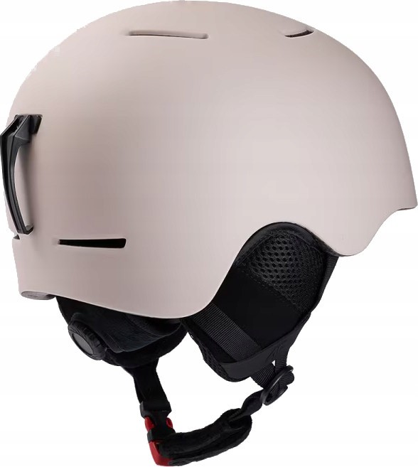 Kask narciarski 4F HELU095 83S  beżowy