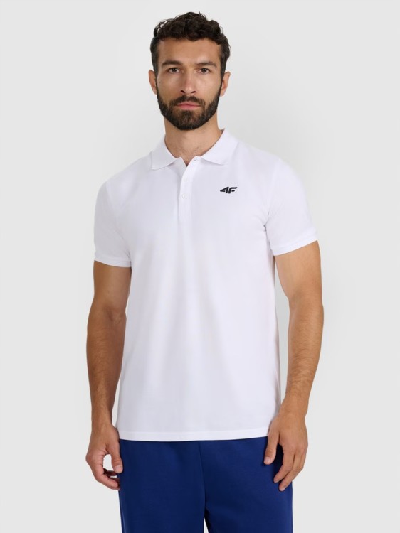 Męski komplet koszulek polo 4F polówka męska 3-pak PTSM366/555 10S+27M+41S