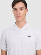 Męski komplet koszulek polo 4F polówka męska 3-pak PTSM366 10S+27M+20S