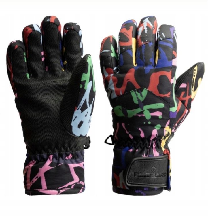 Rękawice narciarskie Blizzard dziecięce Spark Junior Ski BL25500102 czarny