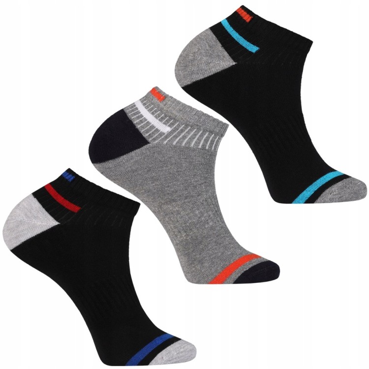 Męskie skarpety bawełniane stopki MORAJ 3-pak CSM240-080