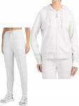 Damski dres sportowy 4F SWSF2535+TROF1658 27M j.szary