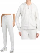 Damski dres sportowy 4F SWSF2535+TROF1658 27M j.szary