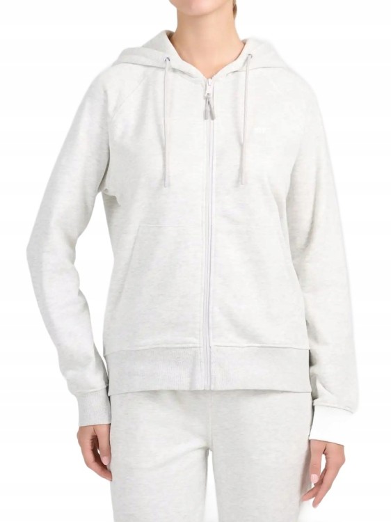 Damski dres sportowy 4F SWSF2535+TROF1658 27M j.szary
