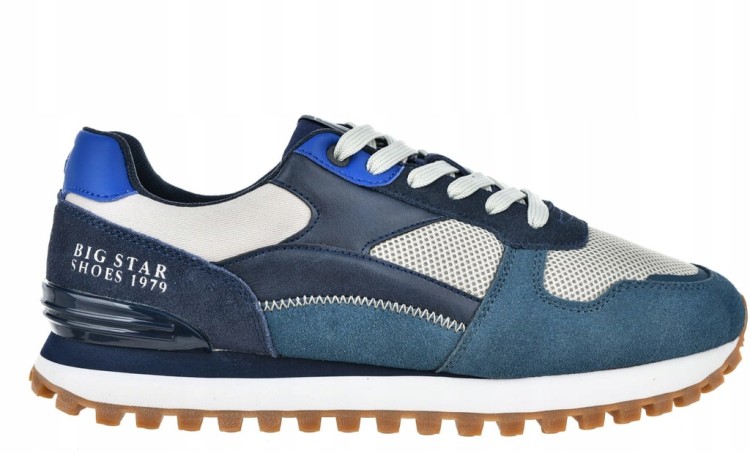 Męskie buty Big Star NN174236 granatowy