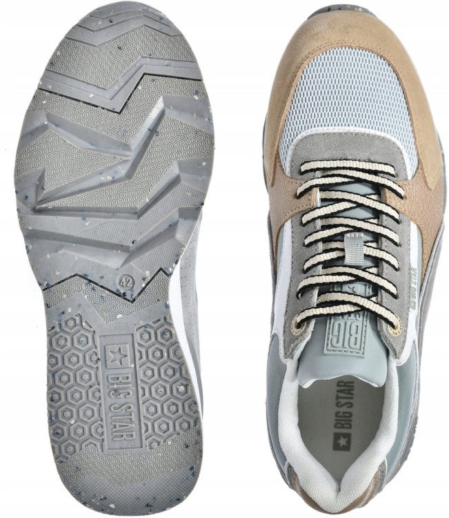 Męskie buty Big Star RR174423 beżowy