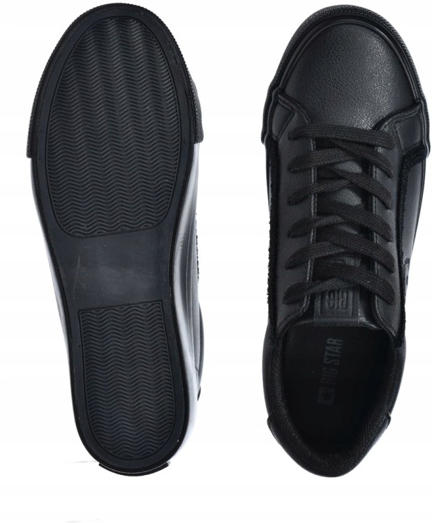 Damskie buty Big Star trampki SS274221 czarny
