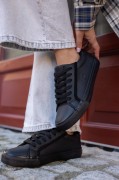 Damskie buty Big Star trampki SS274221 czarny