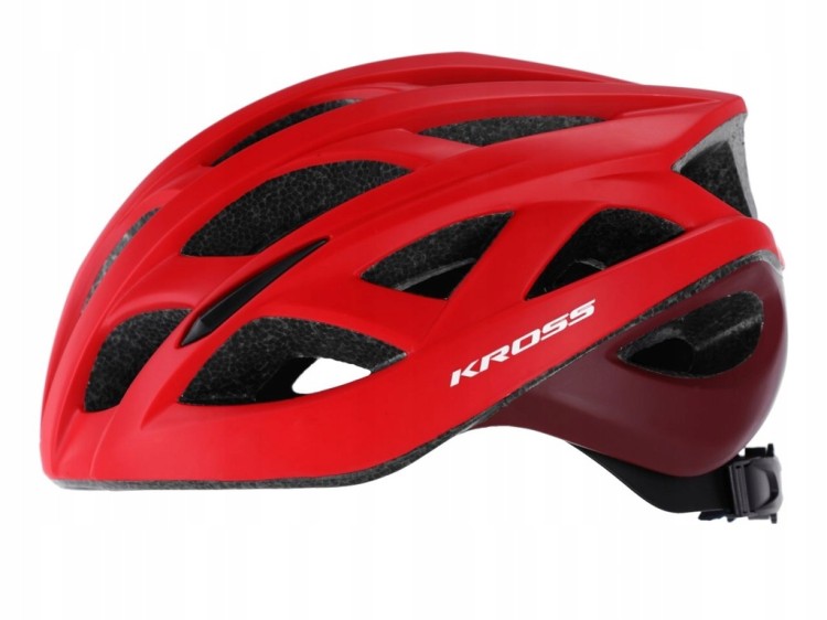 Kask rowerowy Kross Vincitore T4CKS000038MRD czerwony
