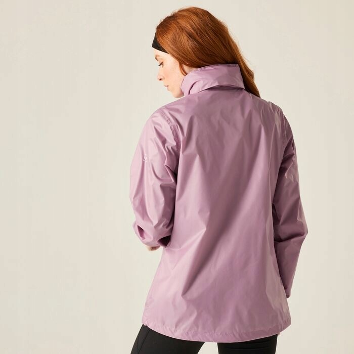 Damska kurtka przeciwdeszczowa z kapturem Regatta RWW304 5C2  j,róż