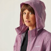 Damska kurtka przeciwdeszczowa z kapturem Regatta RWW304 5C2  j,róż