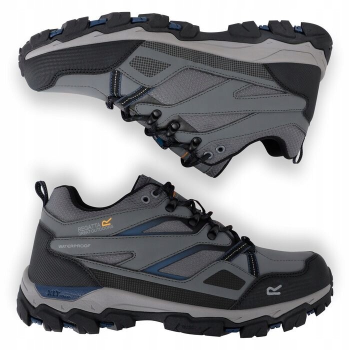 Męskie buty turystyczne Regatta Holcombe 3 low RMF873 6TZ szary