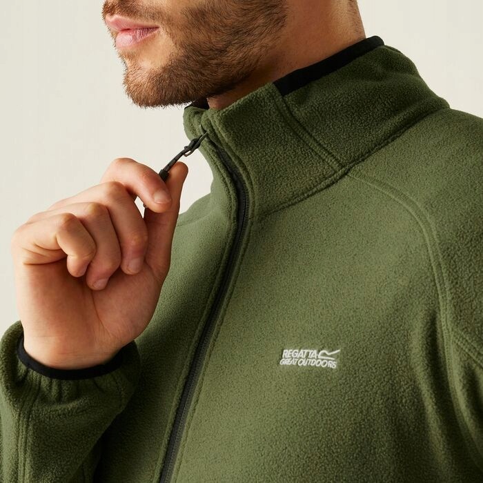 Męski polar bluza Regatta RMA502 ZTB khaki