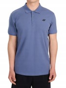 Męska koszulka polo 4F PTSM0770  32S denim