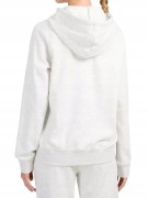 Damska bluza dresowa 4F rozpinana z kapturem SWSF2535 27M  jasny szary