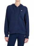 Damska bluza dresowa 4F rozpinana z kapturem SWSF2535 31S granatowy