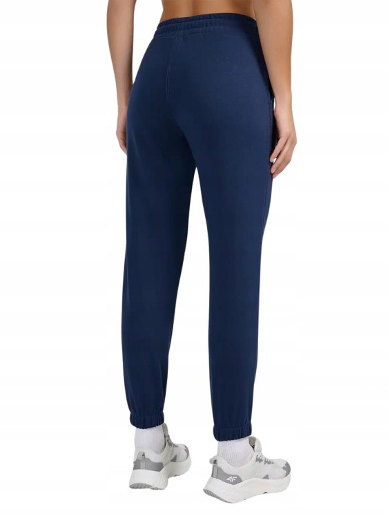 Damskie spodnie dresowe 4F TROF1658 31S  granatowy
