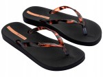 Damskie klapki japonki Ipanema Anat connect II fem 83648-AR100 czarny
